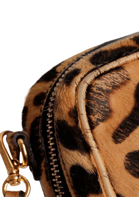 prada leopard print calf hair bag|PRADA Calf Hair Leopard Print Bag 35514.